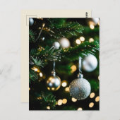 Kerstkaart en jaarultimo briefkaart (Voorkant / Achterkant)