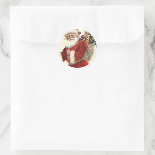 kerstkaart ENVELOPE SEAL Sticker (Tas)