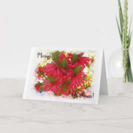 Kerstkaart - Erica Bloemen Kaart