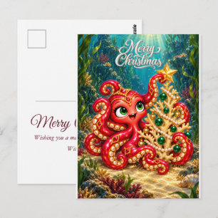 Kerstkaart – Eva's Betoverde Koraalboom Briefkaart