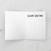 kerstkaart feestdagen kaart (Binnen)