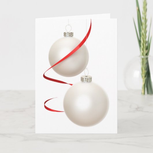 Kerstkaart Feestdagen Kaart (Voorkant)