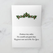 kerstkaart feestdagen kaart (Binnen)