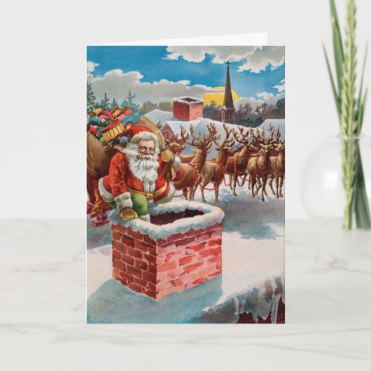 kerstkaart feestdagen kaart (Voorkant)