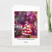 Kerstkaart Feestdagen Kaart (Achterkant)