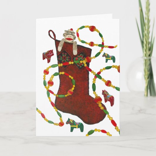 kerstkaart feestdagen kaart (Voorkant)