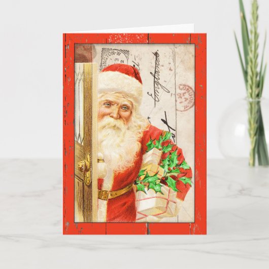  kerstkaart feestdagen kaart (Voorkant)