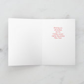 kerstkaart feestdagen kaart (Binnen)