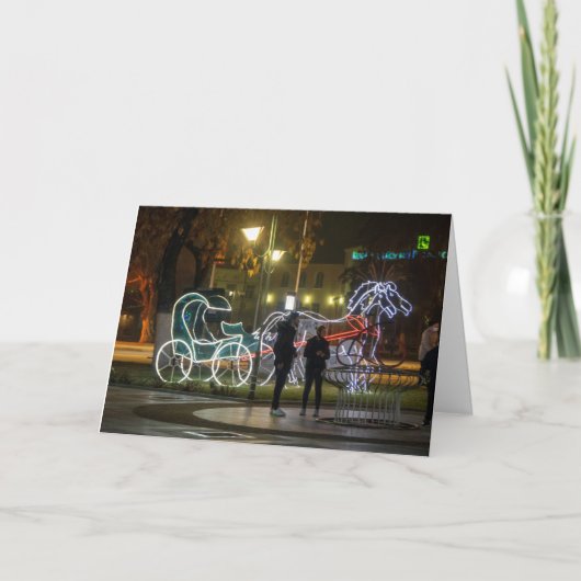 Kerstkaart Feestdagen Kaart (Voorkant)