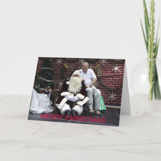 Kerstkaart Feestdagen Kaart (Voorkant)