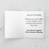 kerstkaart feestdagen kaart (Binnen)