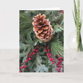 kerstkaart feestdagen kaart