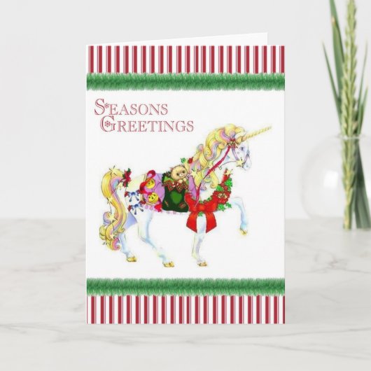 kerstkaart feestdagen kaart (Voorkant)