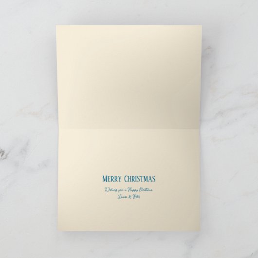  kerstkaart feestdagen kaart (Binnen)