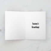 Kerstkaart Feestdagen Kaart (Binnen)