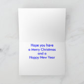 kerstkaart feestdagen kaart (Binnen)