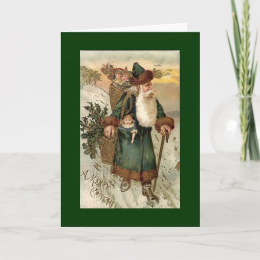 kerstkaart feestdagen kaart (Voorkant)