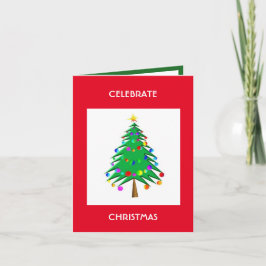 Kerstkaart Feestdagen Kaart