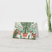  kerstkaart feestdagen kaart (Voorkant)