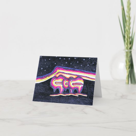 kerstkaart feestdagen kaart (Voorkant)