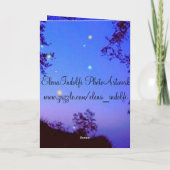 Kerstkaart Feestdagen Kaart (Achterkant)