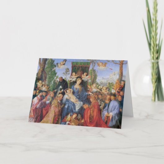kerstkaart feestdagen kaart (Voorkant)