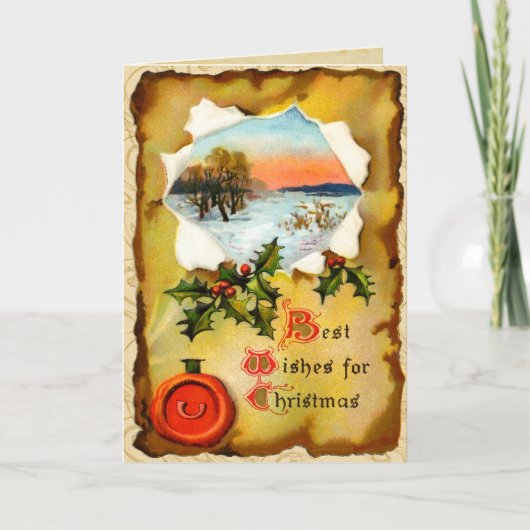  kerstkaart feestdagen kaart (Voorkant)