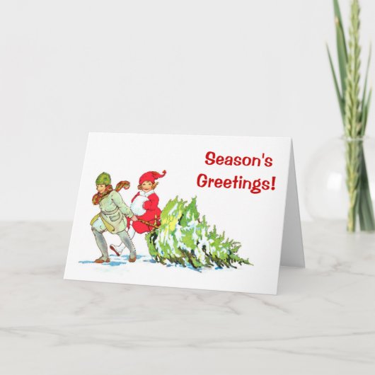  kerstKaart Feestdagen Kaart (Voorkant)