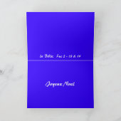 Kerstkaart Feestdagen Kaart (Binnen)