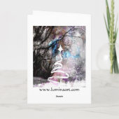 Kerstkaart Feestdagen Kaart (Achterkant)