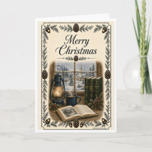 Kerstkaart - feestdagen kaart