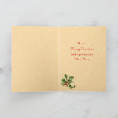  kerstkaart feestdagen kaart (Binnen)