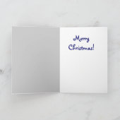 Kerstkaart Feestdagen Kaart (Binnen)