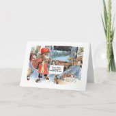 kerstkaart feestdagen kaart (Voorkant)