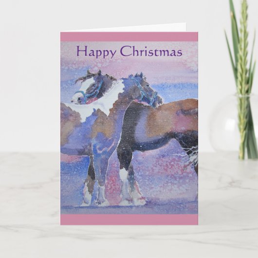 kerstkaart feestdagen kaart (Voorkant)