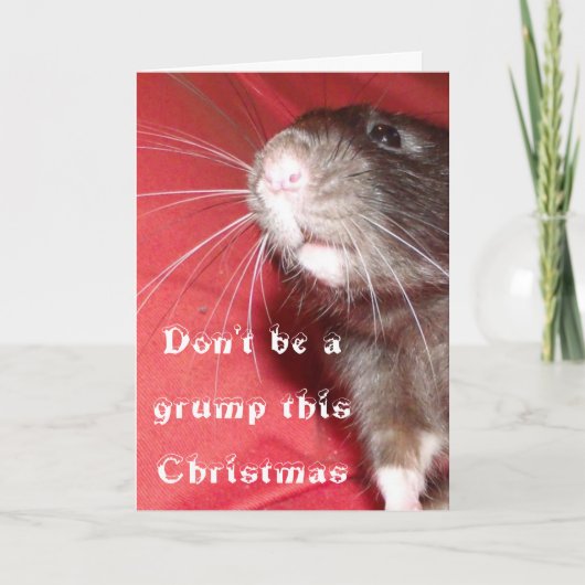 Kerstkaart Feestdagen Kaart (Voorkant)