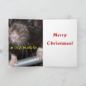 Kerstkaart Feestdagen Kaart (Binnen)