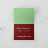 Kerstkaart Feestdagen Kaart (Binnen)