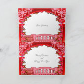  kerstkaart feestdagen kaart (Binnen)