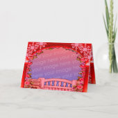  kerstkaart feestdagen kaart (Voorkant)