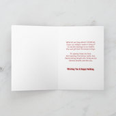 kerstkaart feestdagen kaart (Binnen)