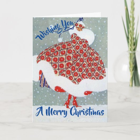 Kerstkaart Feestdagen Kaart (Voorkant)