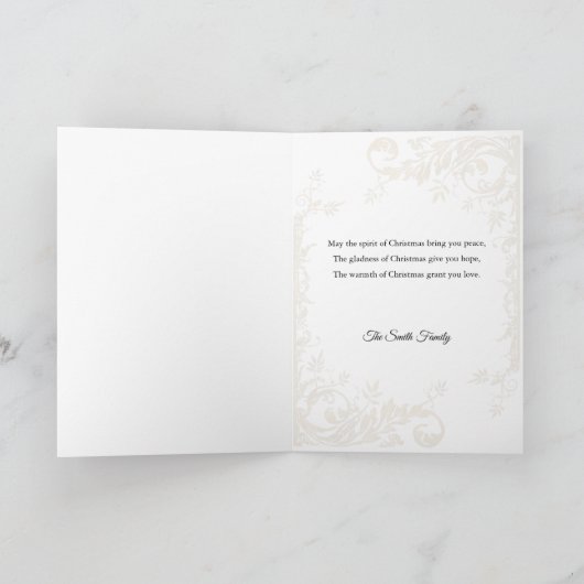  kerstkaart feestdagen kaart (Binnen)