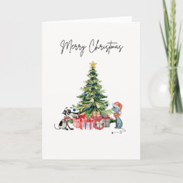 Kerstkaart Feestdagen Kaart