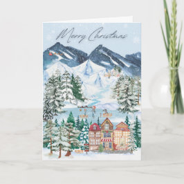 kerstkaart feestdagen kaart