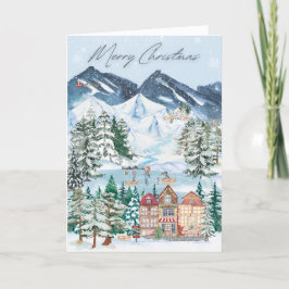 kerstkaart feestdagen kaart