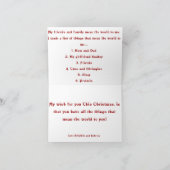 kerstkaart feestdagen kaart (Binnen)