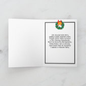 Kerstkaart Feestdagen Kaart (Binnen)