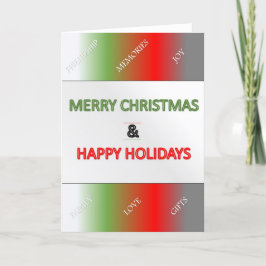 Kerstkaart Feestdagen Kaart