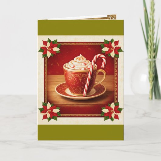 Kerstkaart Feestdagen Kaart (Voorkant)